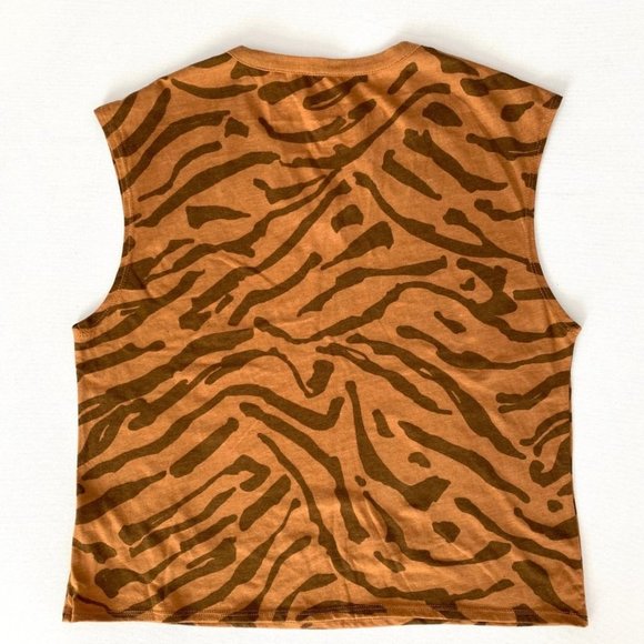 Chaser x Anthropologie Cedar Striped V-Neck Top - Picture 3 of 3